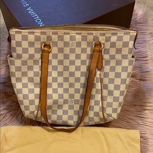 Louis Vuitton Totally PM Damier Azure tote